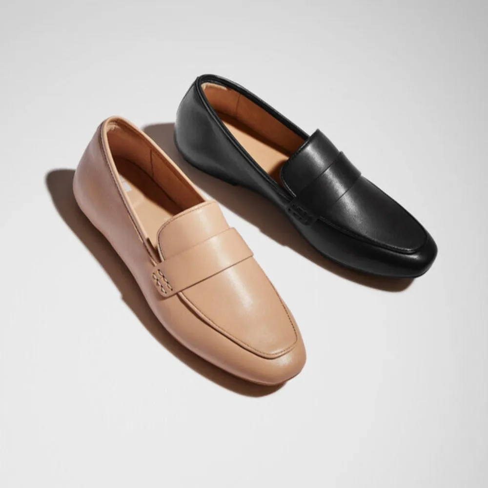 รองเท้าโลฟเฟอร์ ผู้หญิง รุ่น DELICATO SOFT LEATHER LOAFERS