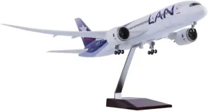1/130 Scale for B787 Airline Airplane Model Miniature Plane Collection Displa Static Display Aircraft Model Static(with Light)