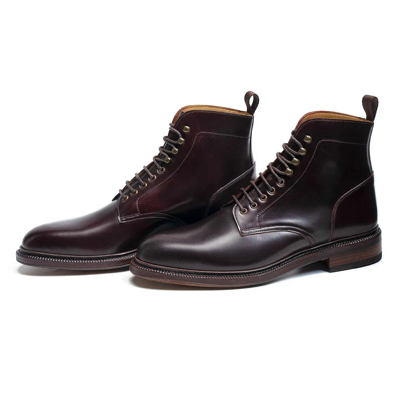116211 - BURGUNDY HORWEEN SHELL CORDOVAN - E