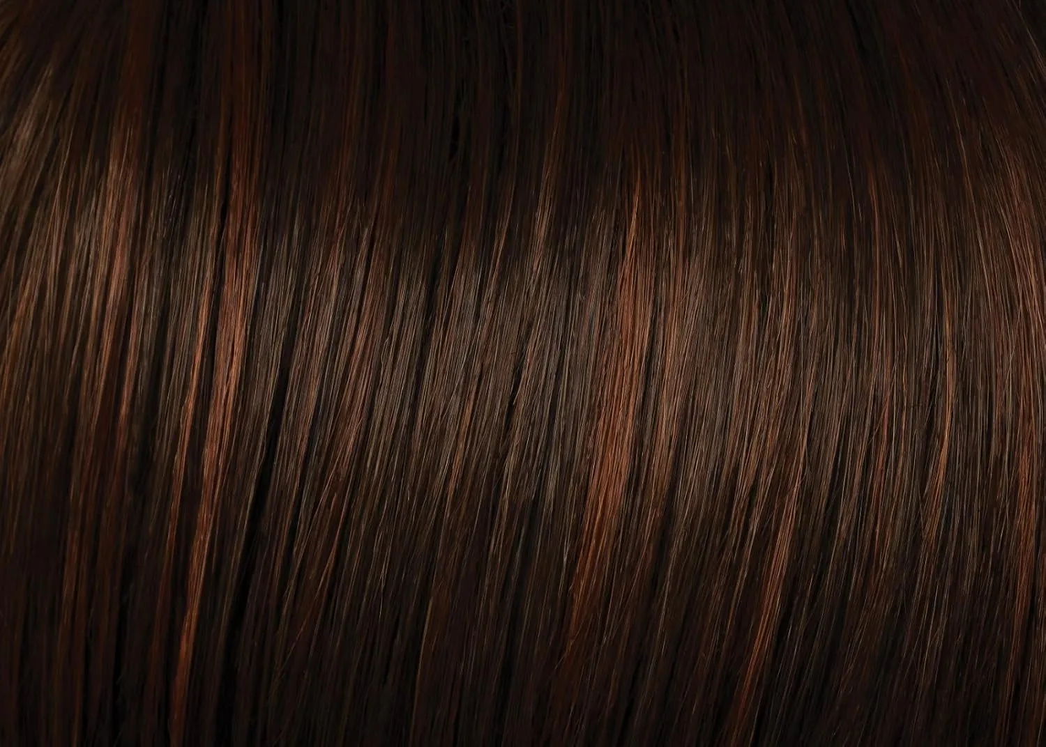 12" Simply Straight Ponytail Color R6/30H Chocolate Copper - Wrap-Around Hook-and-Loop Attachment Pony Hairdo Tru2Life 100% Heat Friendly Synthetic Braid or Curly Updo Hairpiece Cola de Caballo