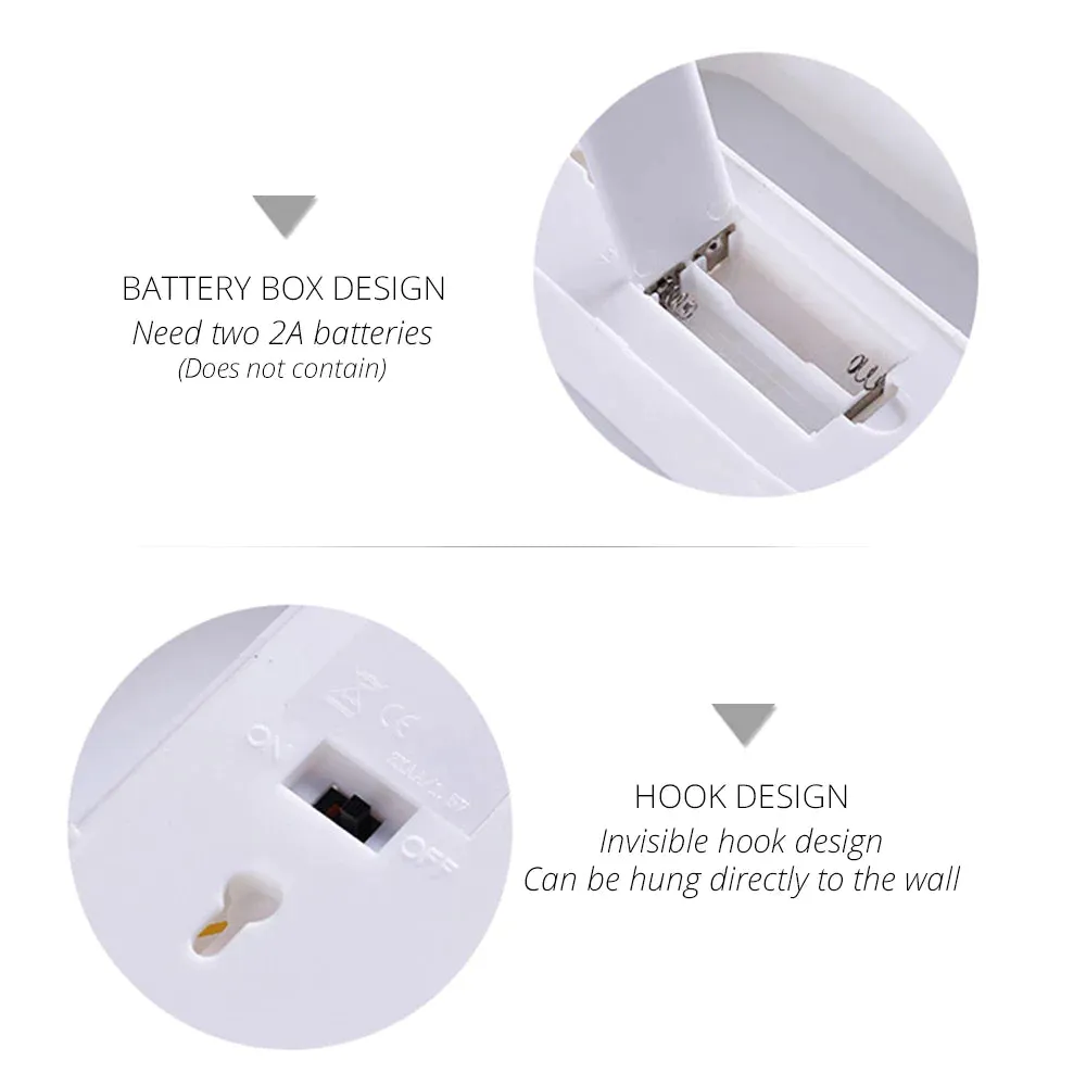 1pcs Creative Luminous Number Letter Light AA Battery Powered Night Light for Christmas Wedding Birthday Party Decor