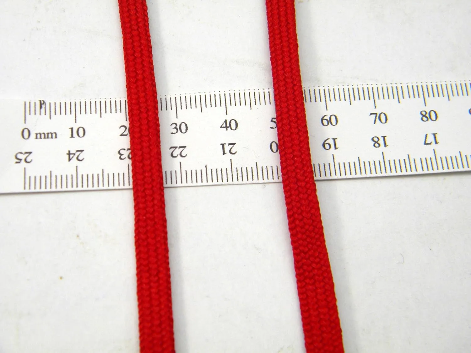 2 pair pack narrow flat 6mm wide boot laces shoelaces shoestrings