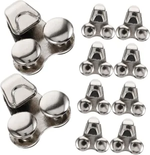 20Pcs Boot Hooks and Lace Fittings Durable Eyelet Repair Kit for Shoes Sneakers and Outdoor Use for DIY Handbags and Climbing Accessories