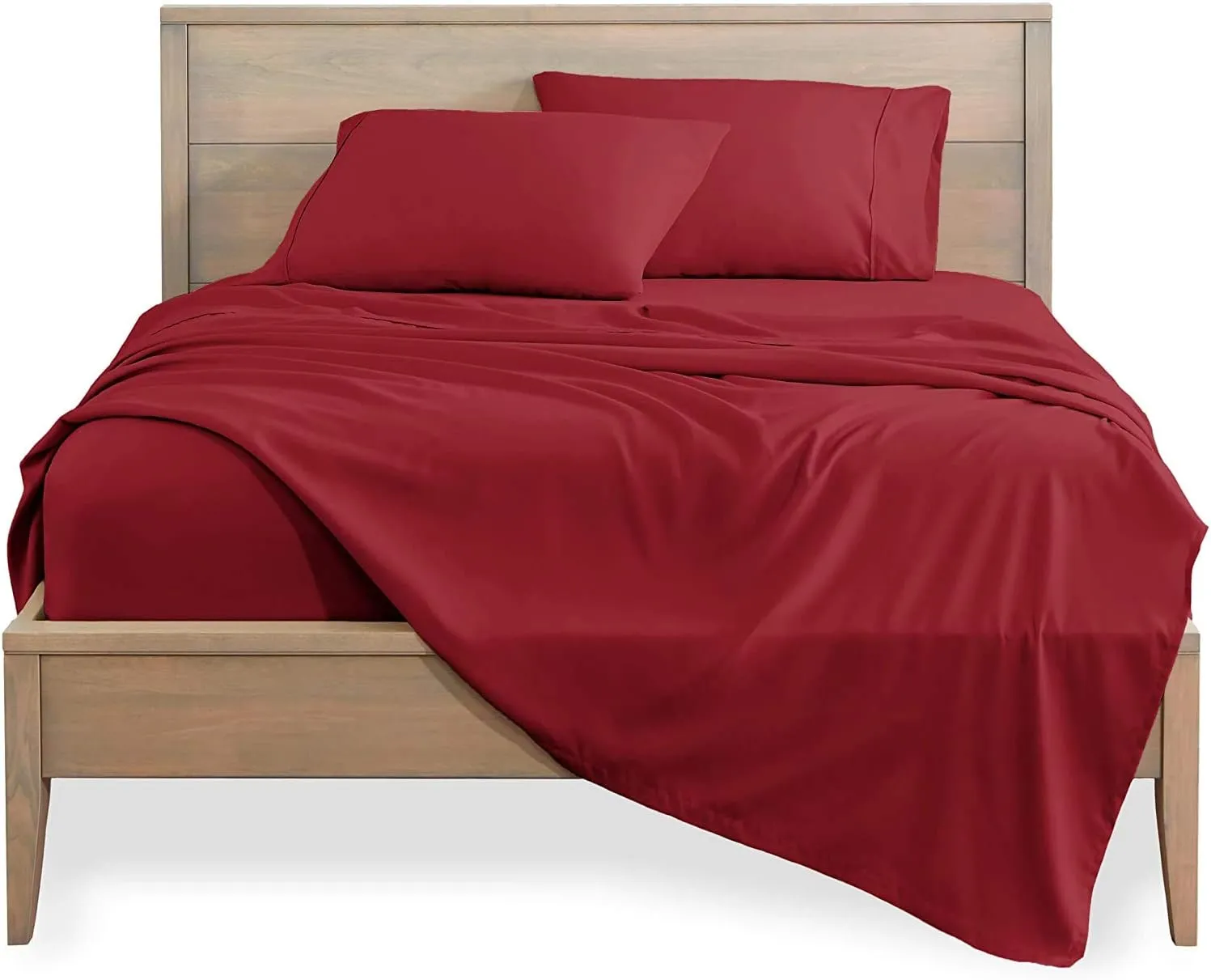 600 TC PercaleCotton Sheets for Full XL Size Bed - Percale Cotton Sheets Full XL Size Sheets Full XL Size Deep Pocket Cotton Bed Sheets Full XL Sheets Full XL Size Cotton Bedsheet Set Full XL Size