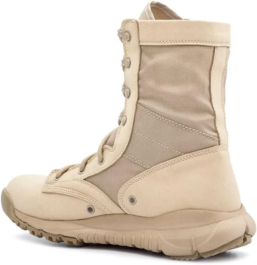 8" Men's Military Tactical Boot Lightweight Breathable Work Boots Outdoor Hiking Combat Jungle Desert Boots