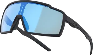 A-Fei Photochromic Sports Sunglasses – UV400 Protection for Men & Women, Matte Black Frame with Blue Photochromic Lens, for Running, Cycling & Trail