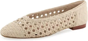 Aerosoles Women's Arno Raffia Ballet Flat