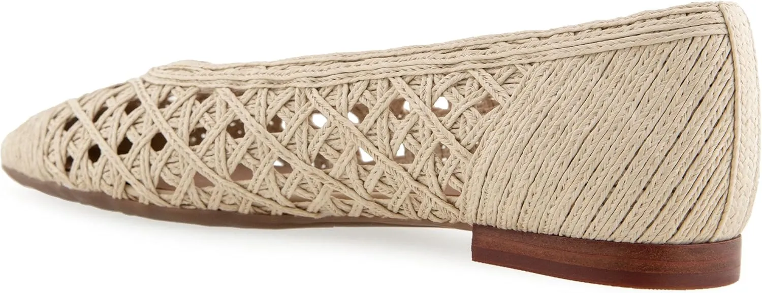 Aerosoles Women's Arno Raffia Ballet Flat