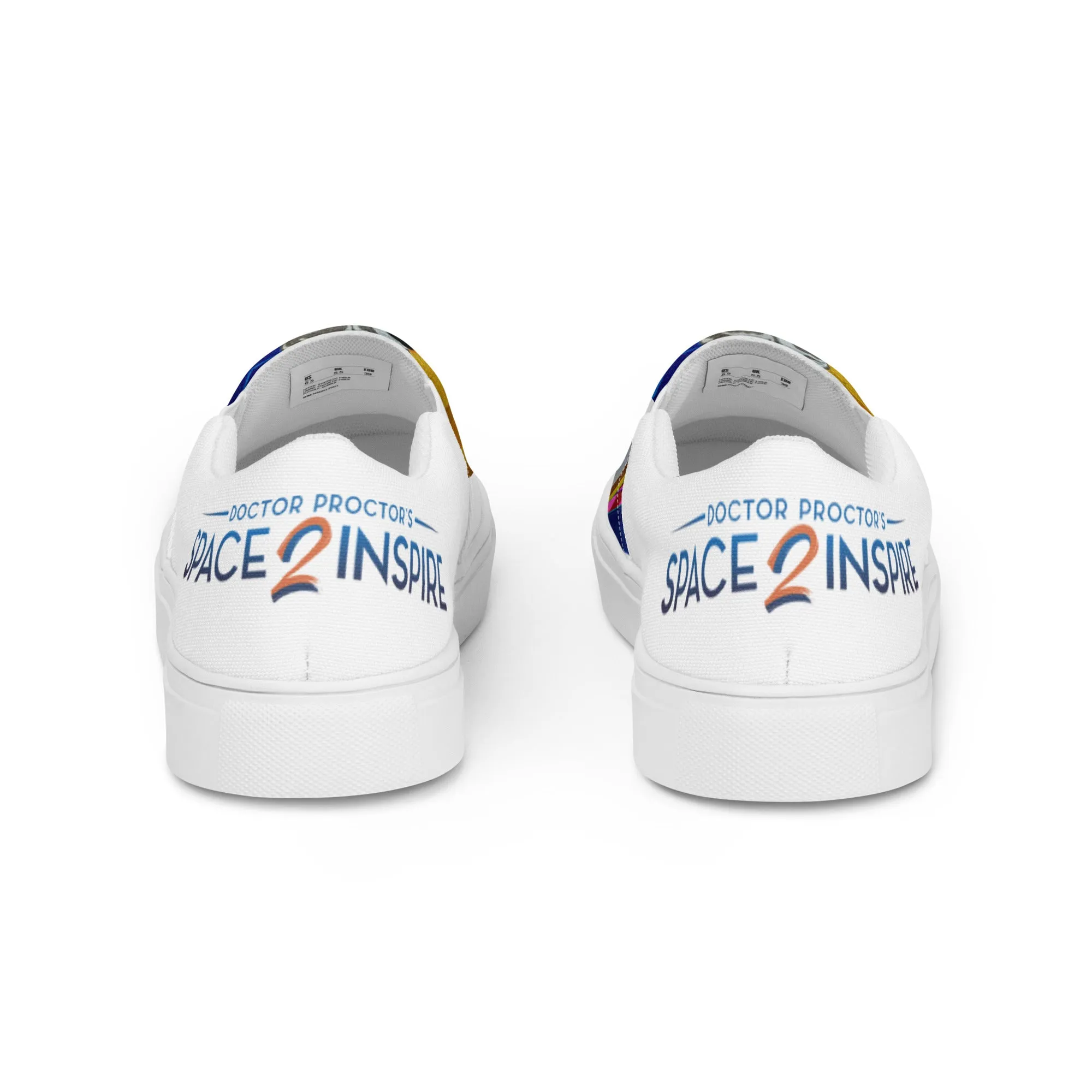AfroGaia Night Light Women’s slip-on canvas shoes