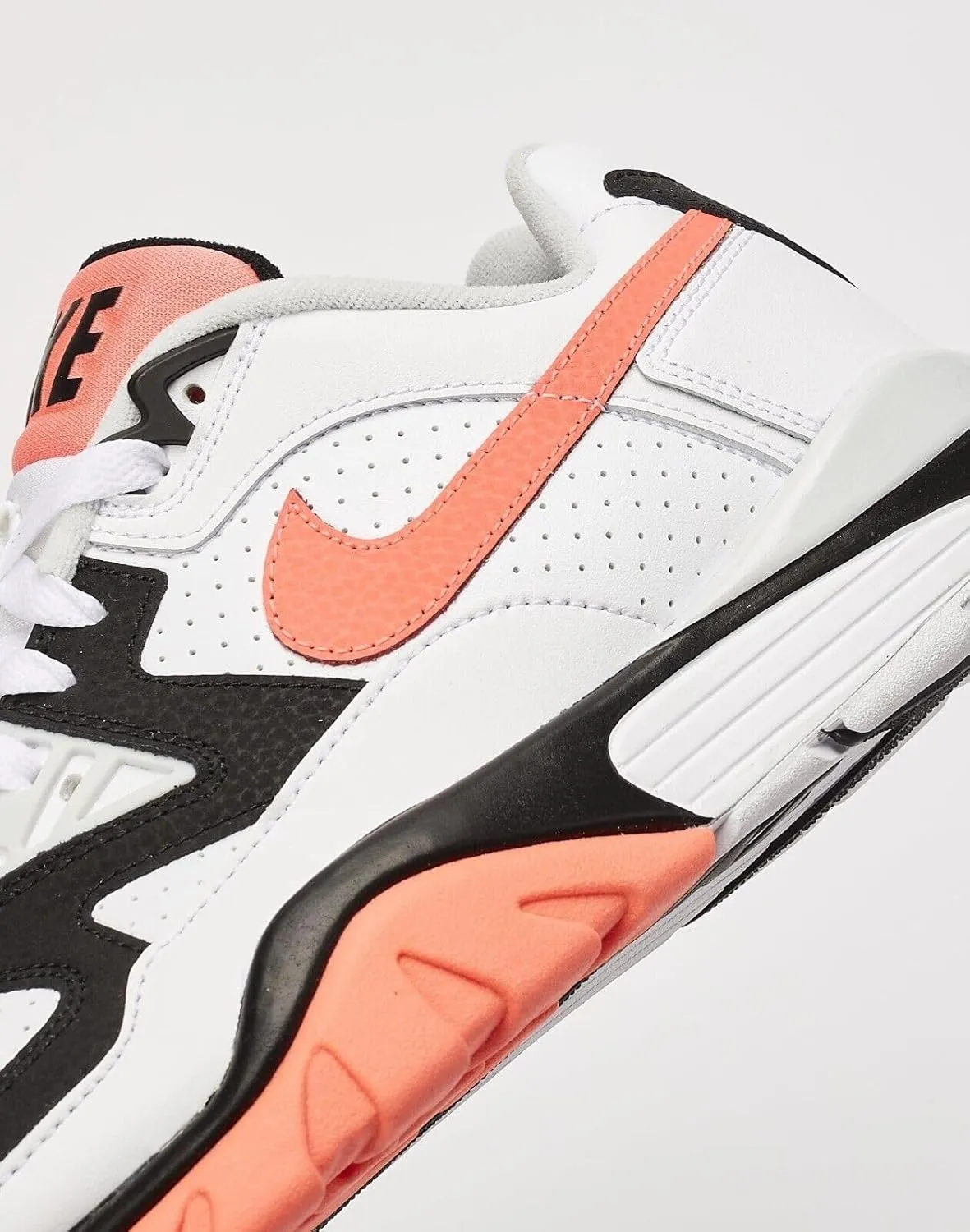 Air Cross Trainer 3 Low Retro 90s Design Men Size 8.0 to 13.0 Color White, Black, Pure Platinum, and Hot Lava