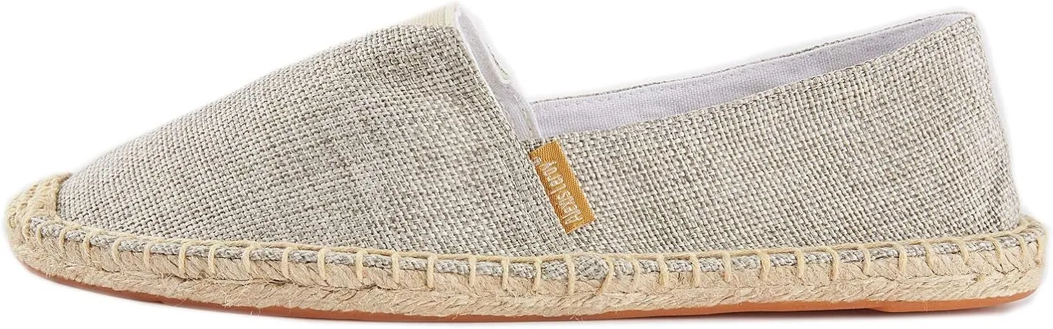 Alexis Leroy Men's Fashion Casual Canvas Slip on Flat Espadrilles
