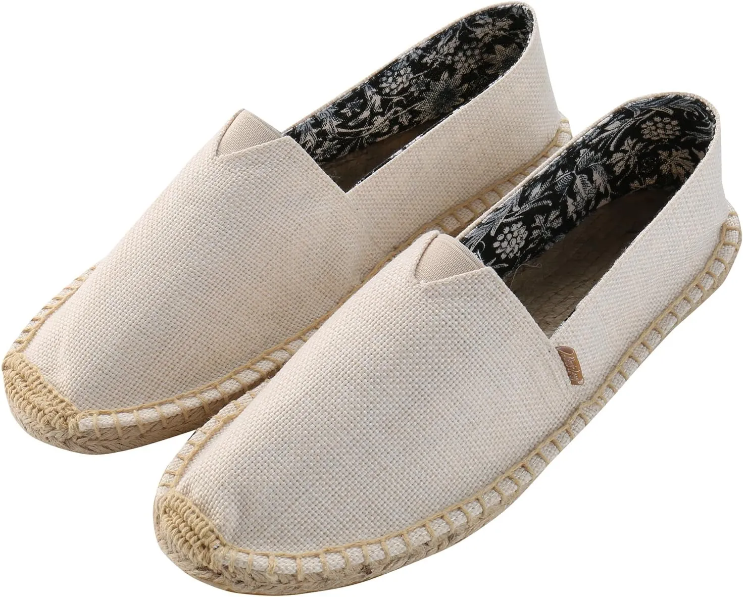 Alexis Leroy Men's Fashion Casual Canvas Slip on Flat Espadrilles