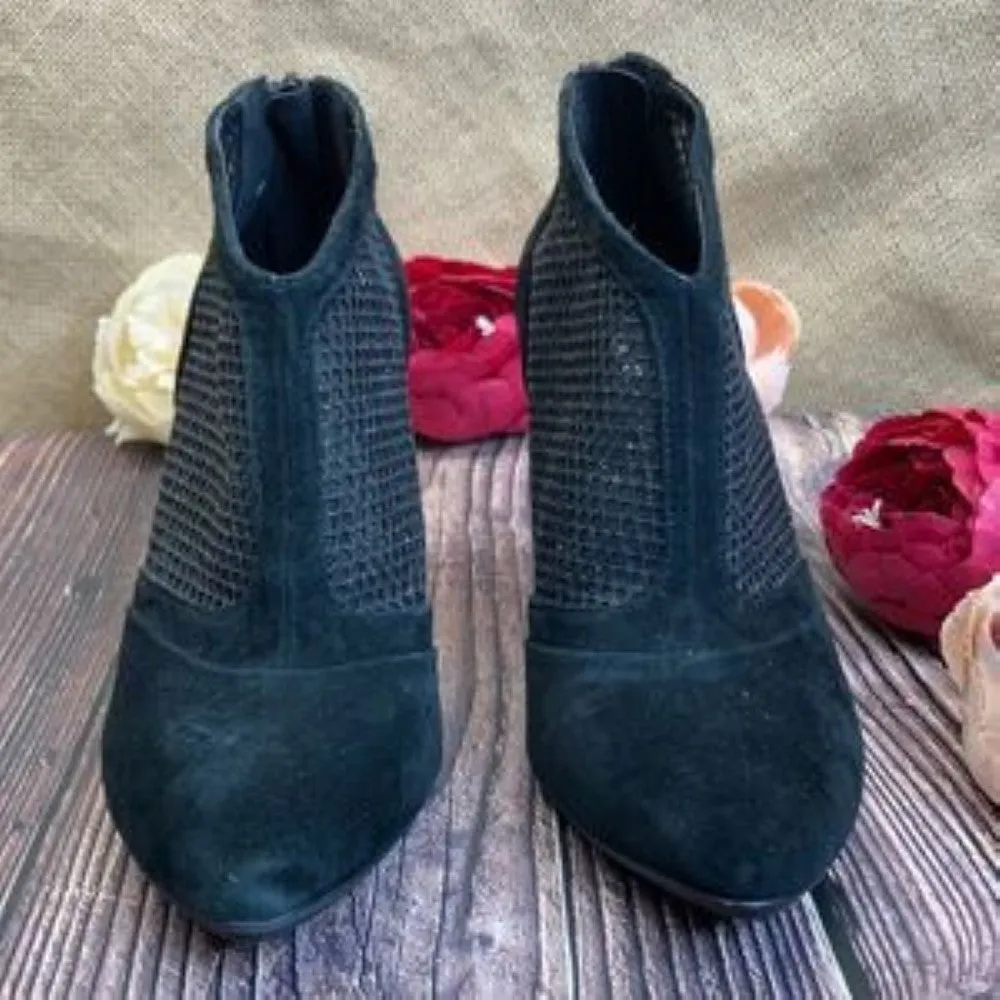 Alfani Black Saage Mesh Shooties 8M