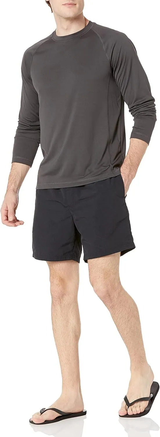 Amazon Essentials Men's Long-Sleeve Quick-Dry UPF 50 Swim Tee