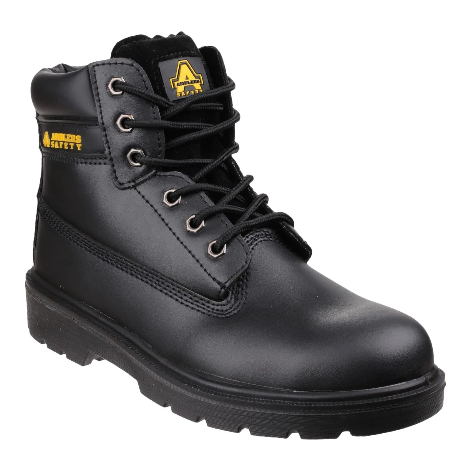 Amblers Safety FS112 Leather Black Safety Boots