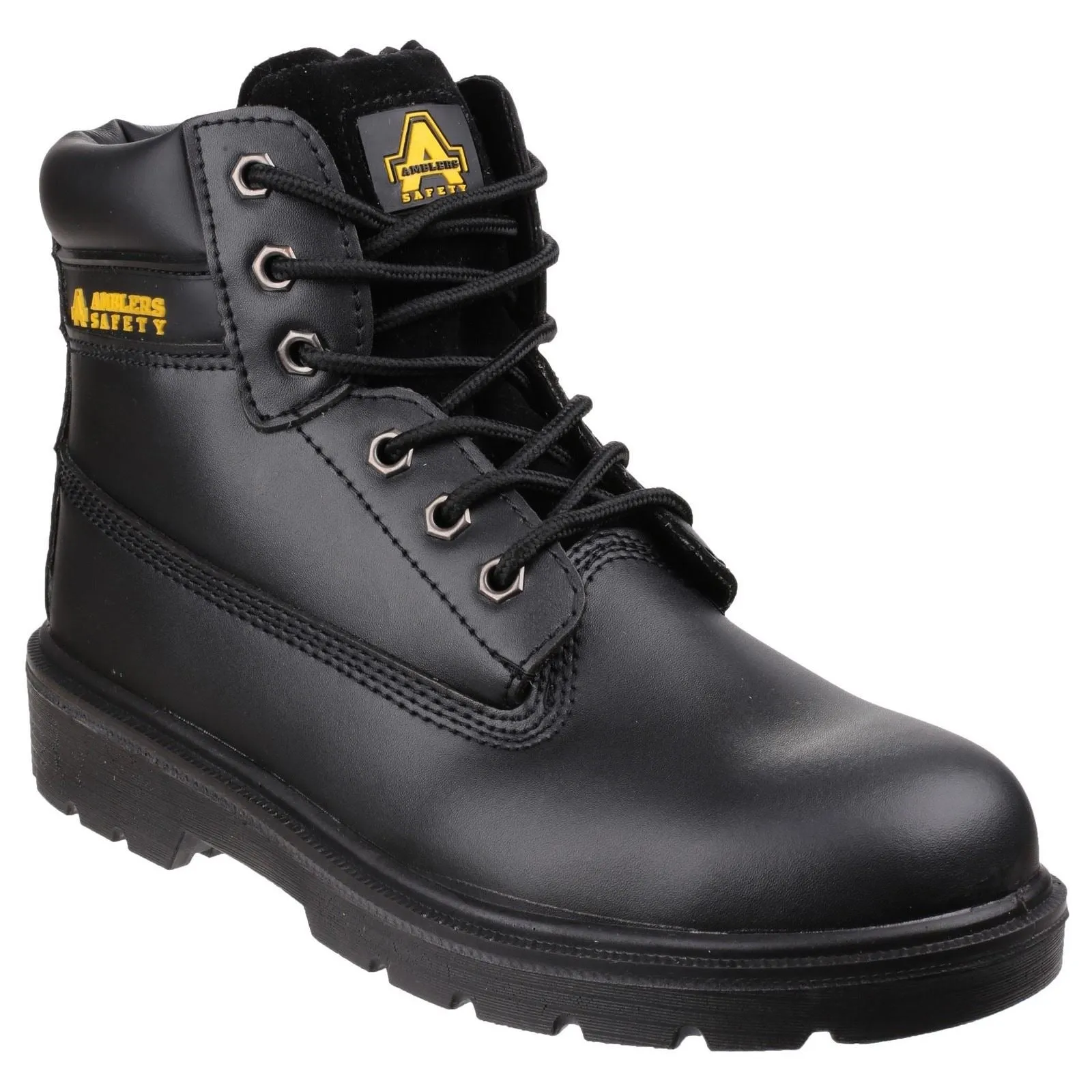 Amblers Safety FS112 Leather Black Safety Boots