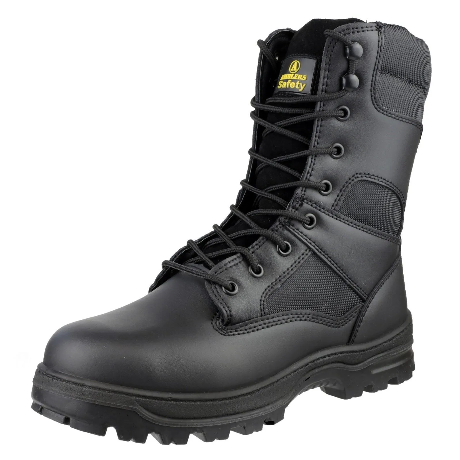 Amblers Safety Unisex FS008 Hi leg Safety Boot in Black