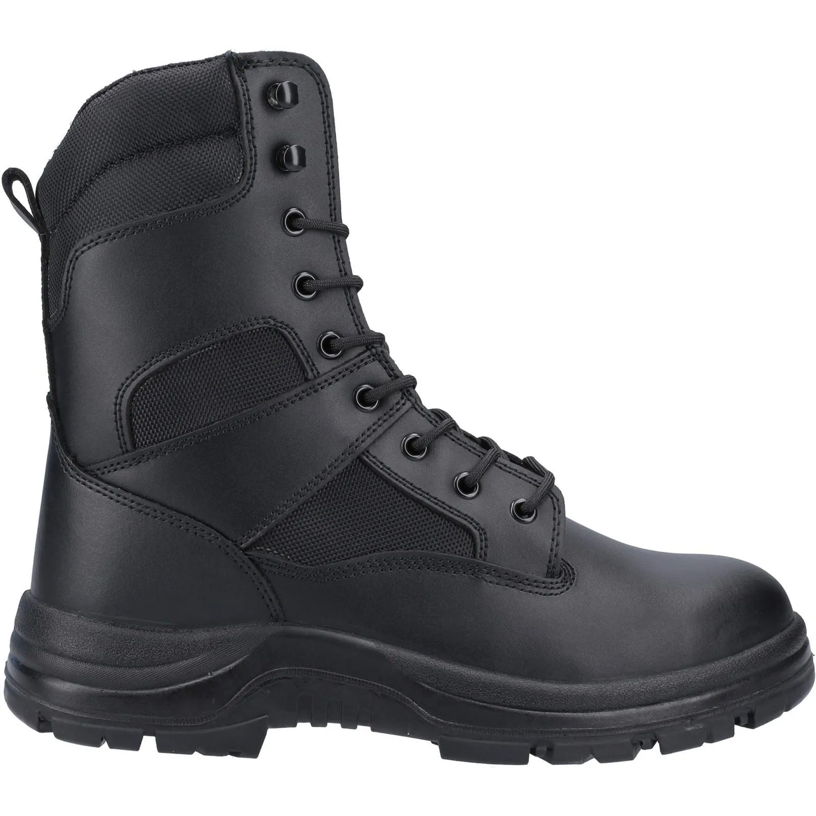 Amblers Safety Unisex FS008 Hi leg Safety Boot in Black