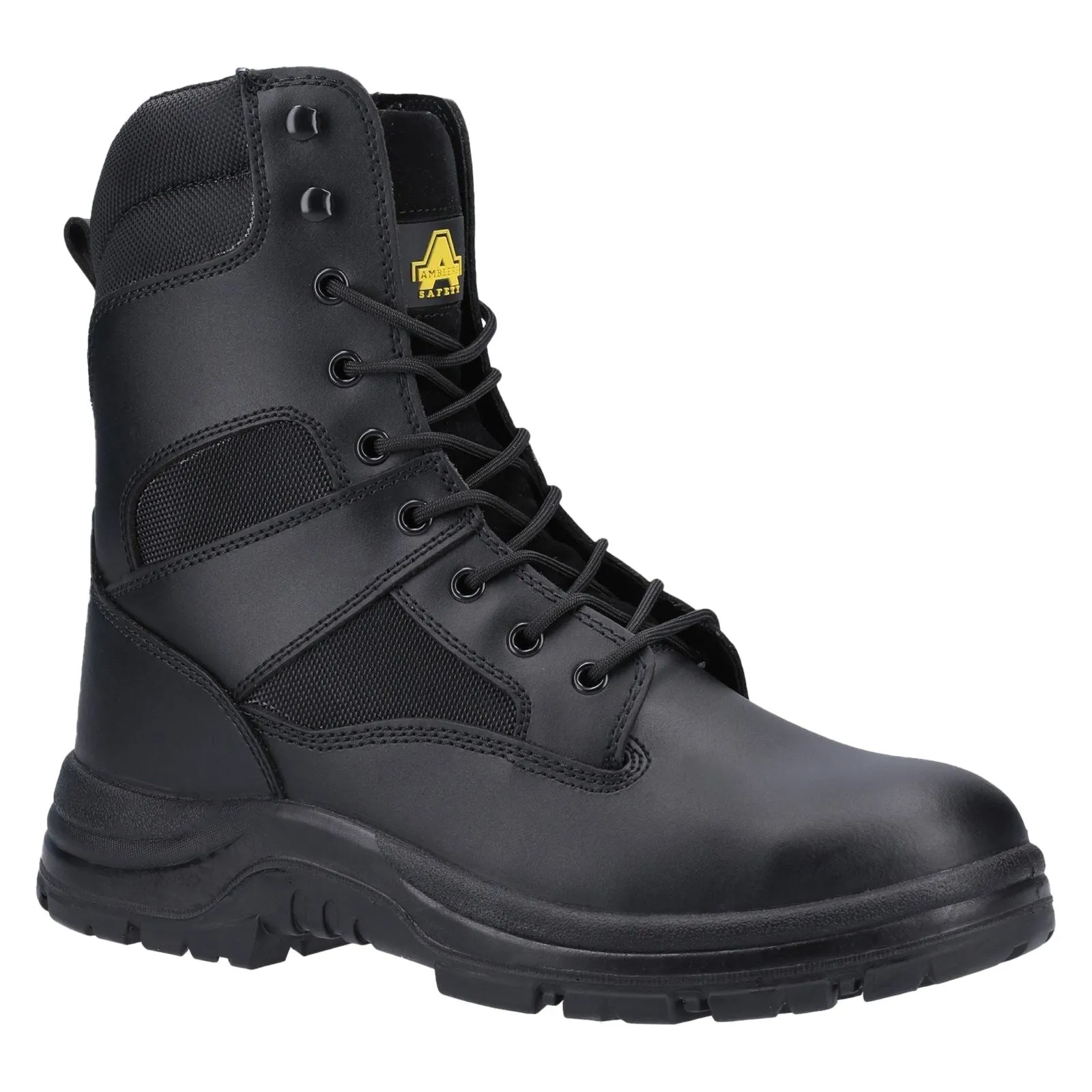 Amblers Safety Unisex FS008 Hi leg Safety Boot in Black