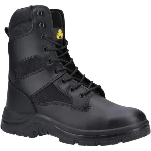 Amblers Safety Unisex FS008 Hi leg Safety Boot in Black