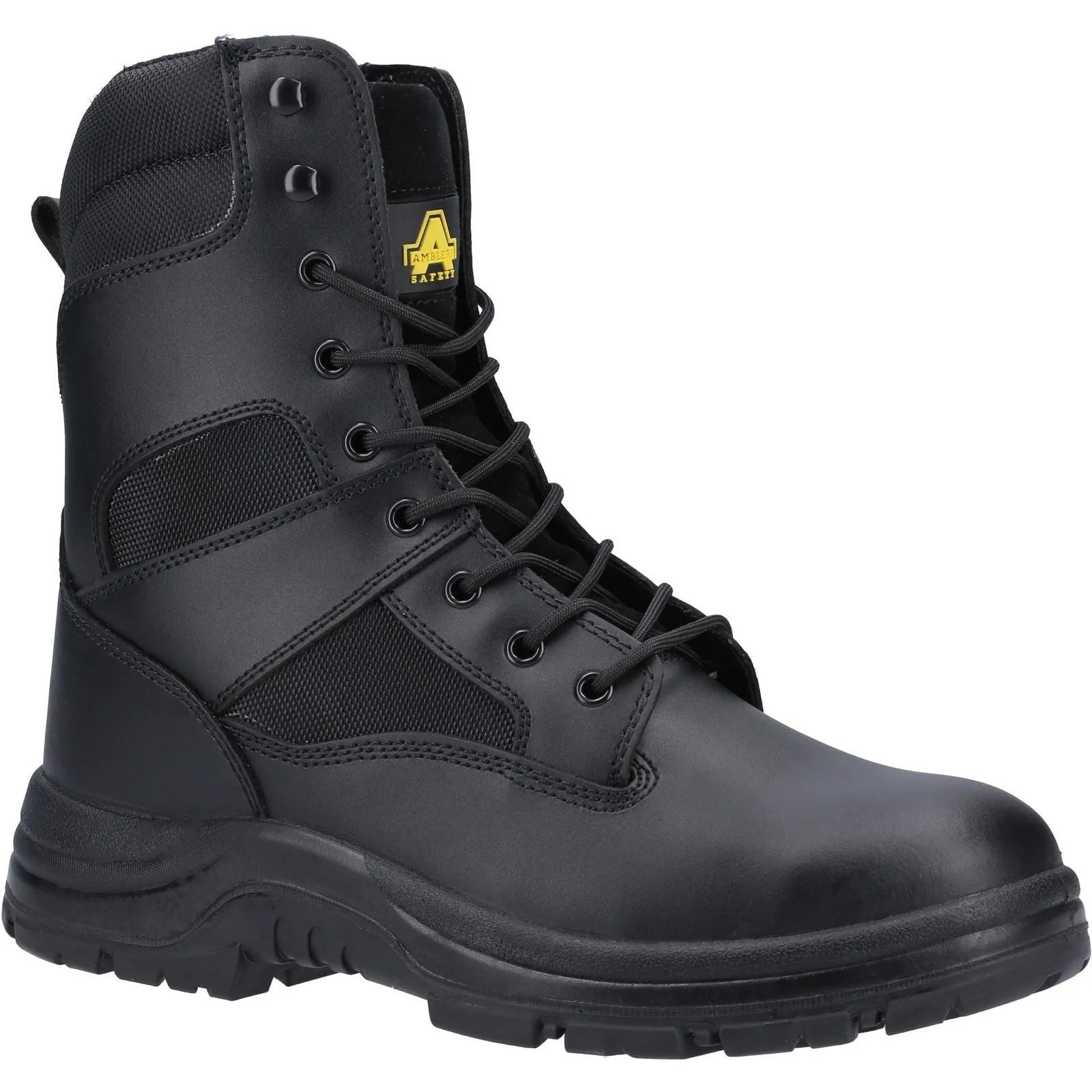 Amblers Safety Unisex FS008 Hi leg Safety Boot in Black