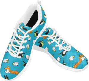 ANANGTEE Iridescent Tie-Dye Womens Sneakers Fashion Casual Comfortable Lightweight Breathable Arch Support Slip On Non-Slip Tennis Shoes Walking Shoes US13