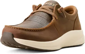 ARIAT Mens Buckeye Slip On Casual Shoes - Brown