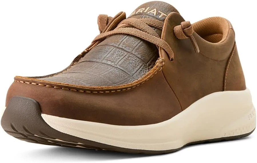 ARIAT Mens Buckeye Slip On Casual Shoes - Brown