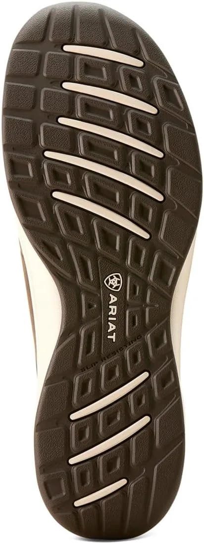 ARIAT Mens Buckeye Slip On Casual Shoes - Brown