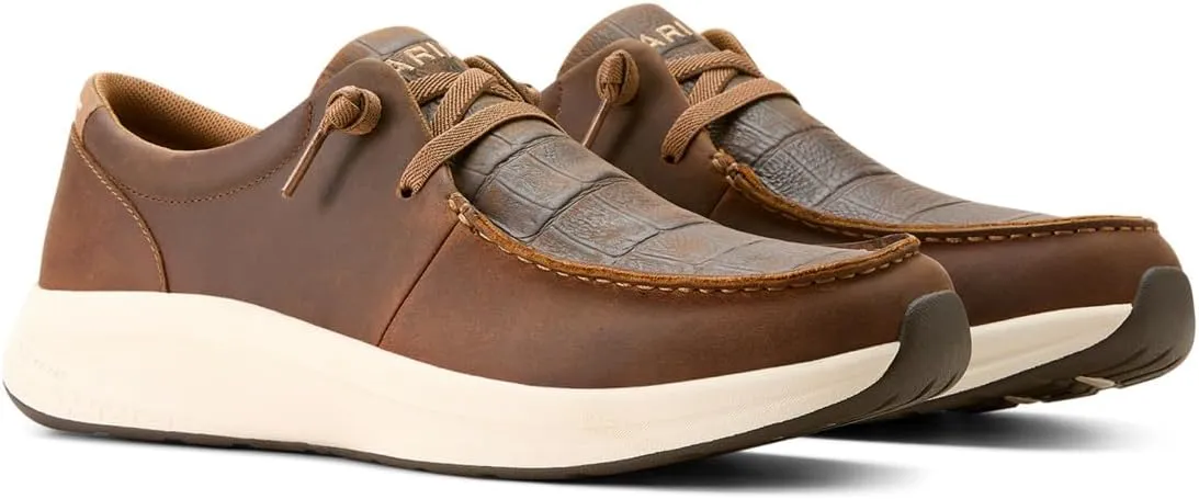 ARIAT Mens Buckeye Slip On Casual Shoes - Brown