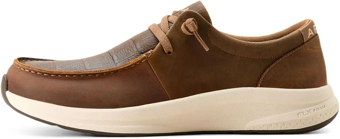 ARIAT Mens Buckeye Slip On Casual Shoes - Brown