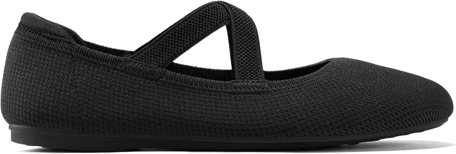 Arromic Flats for Women Round Toe Ballet Flats with Straps Women Ballerina Flat Shoes Dressy Comfortable for Work Wedding Office Casual