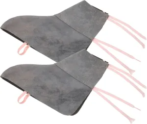 Artibetter 1 Pair Welding Boot Covers Cowhide Shoe Protectors for Welders Breathable Welding Shoe Covers Insulation Men's Welding Boot Protective Covers Random