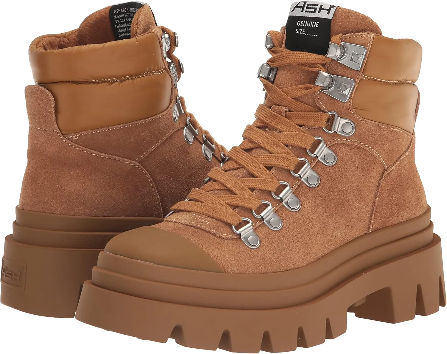 ASH Men's Patagonia Bis Combat Boot