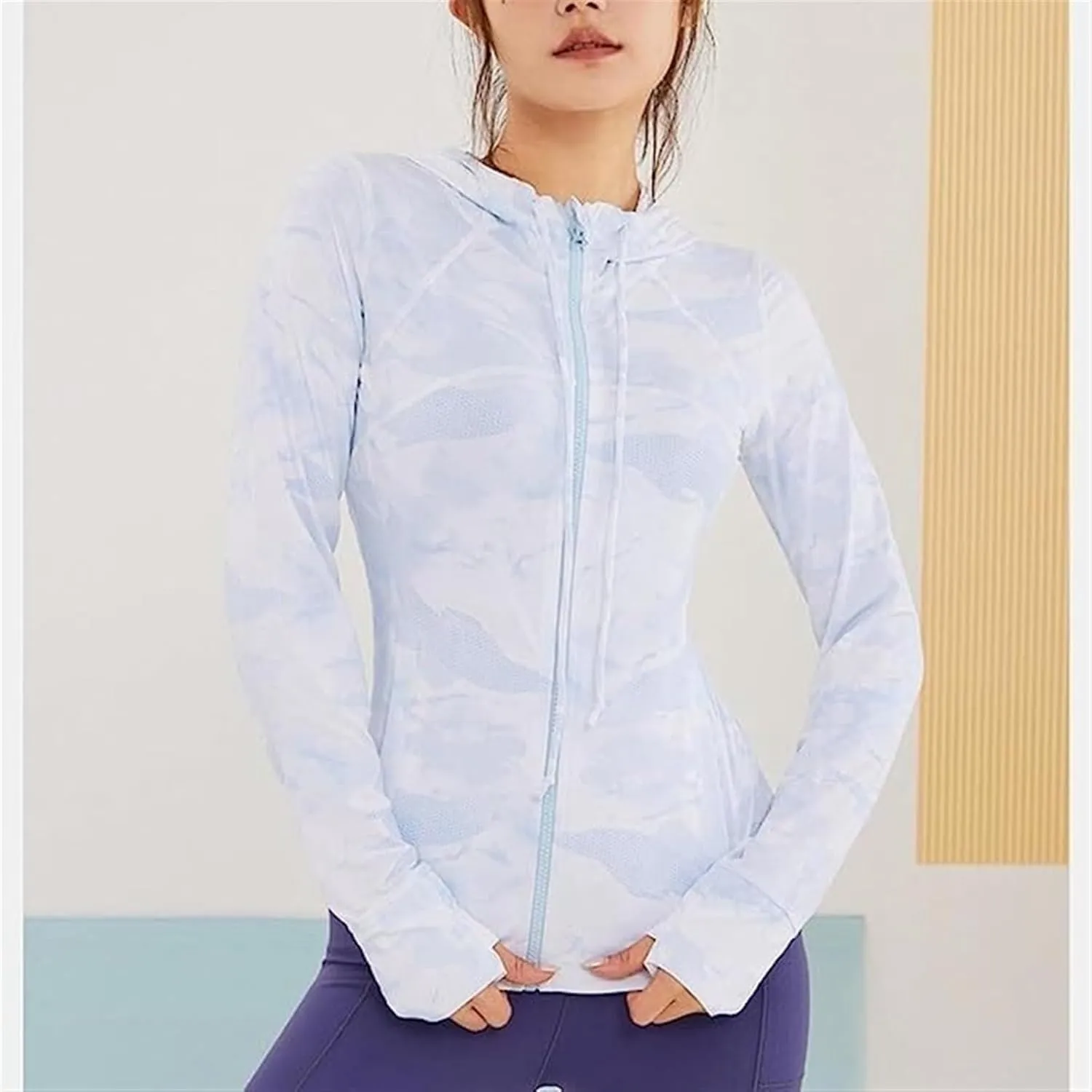 AYGJKIE Women Sun Protection Clothing Uv Protection Running Breathable SPF Jacket Slim Pressure Sun Block
