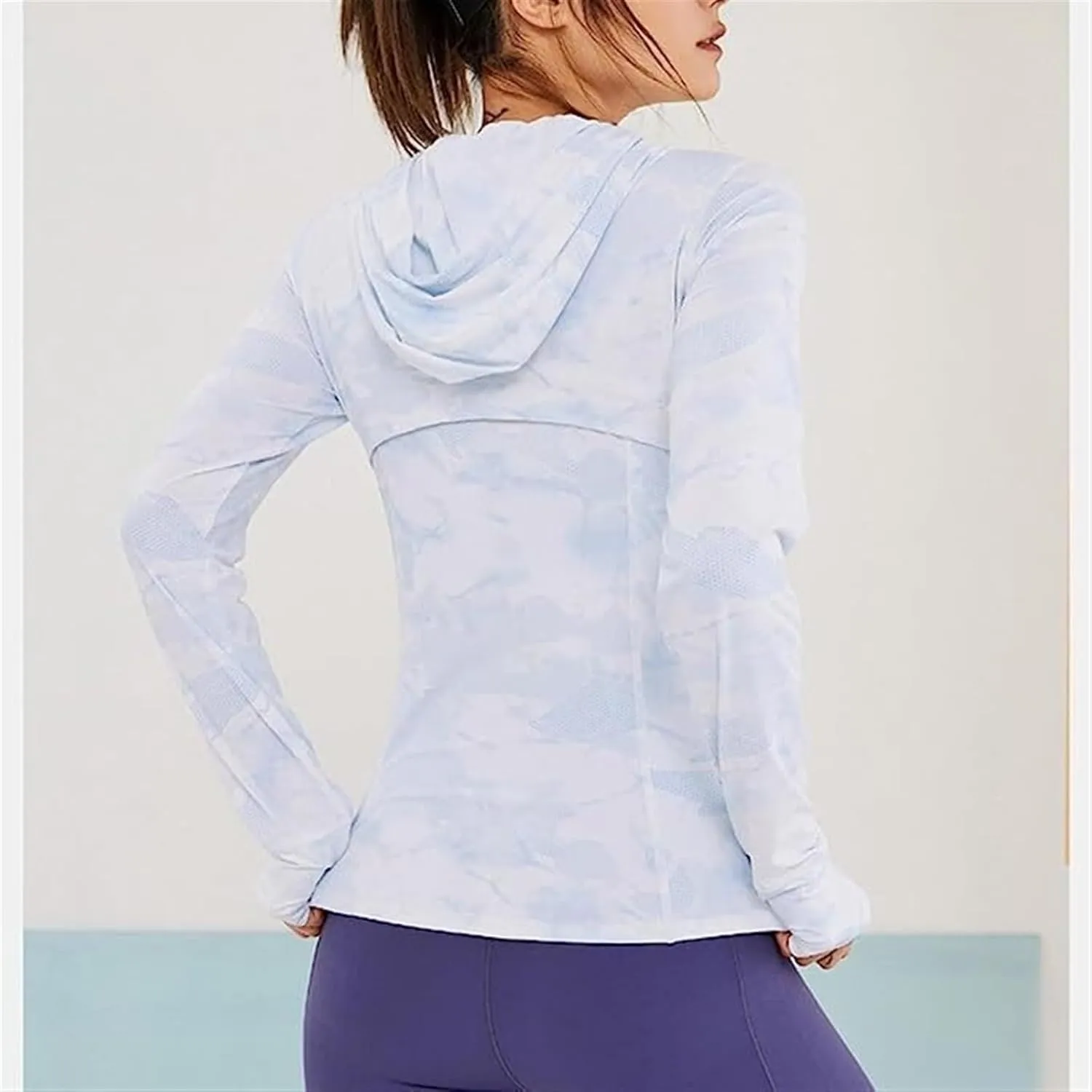 AYGJKIE Women Sun Protection Clothing Uv Protection Running Breathable SPF Jacket Slim Pressure Sun Block