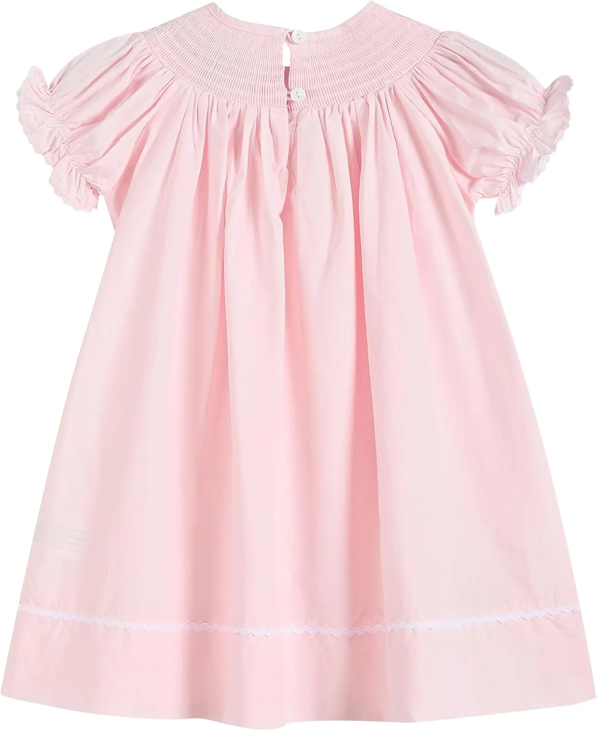 Baby and Girls Smocked Bishop Dress