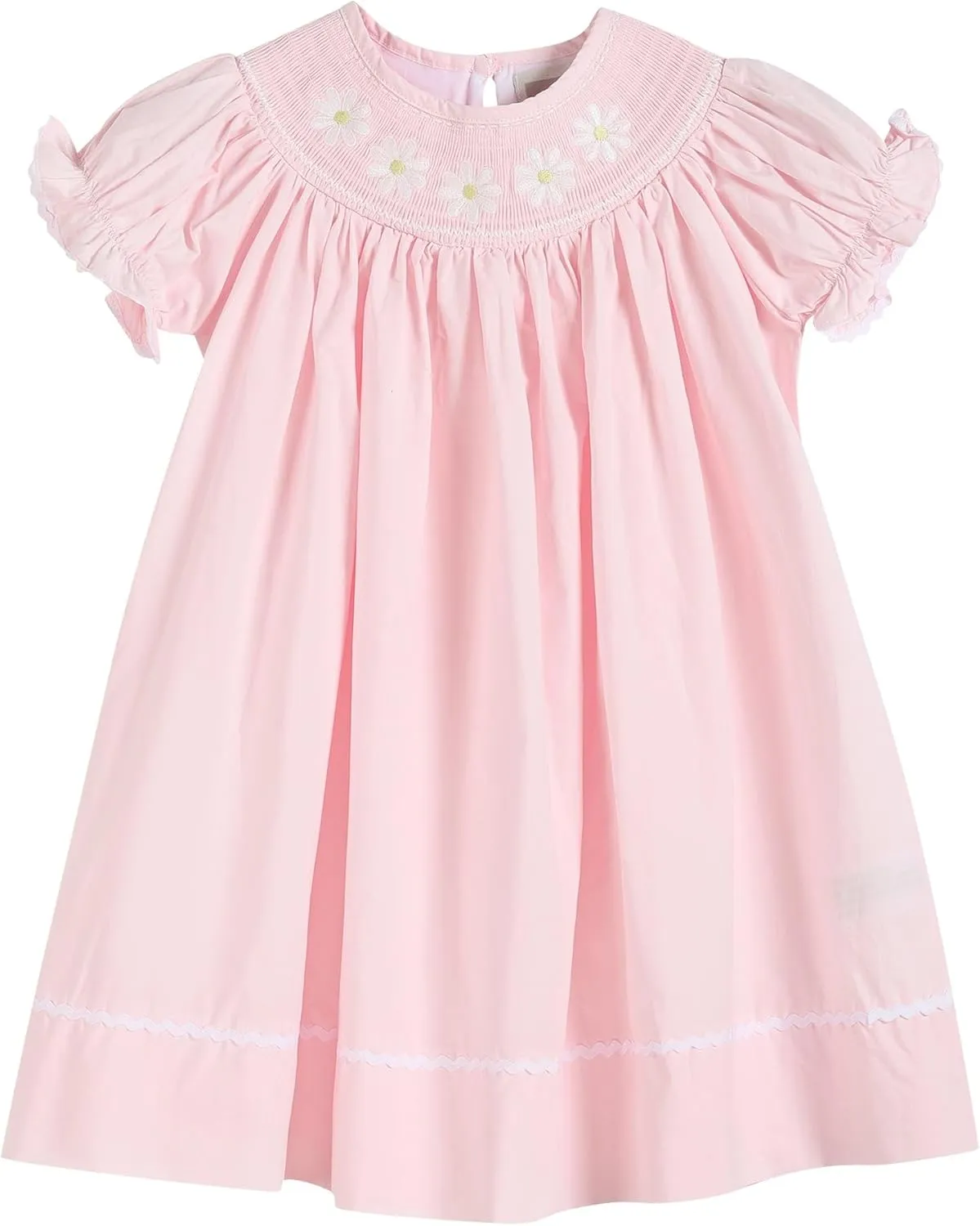 Baby and Girls Smocked Bishop Dress