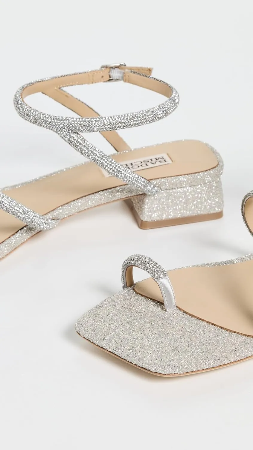Badgley Mischka Women's Dakotah Flat Sandal