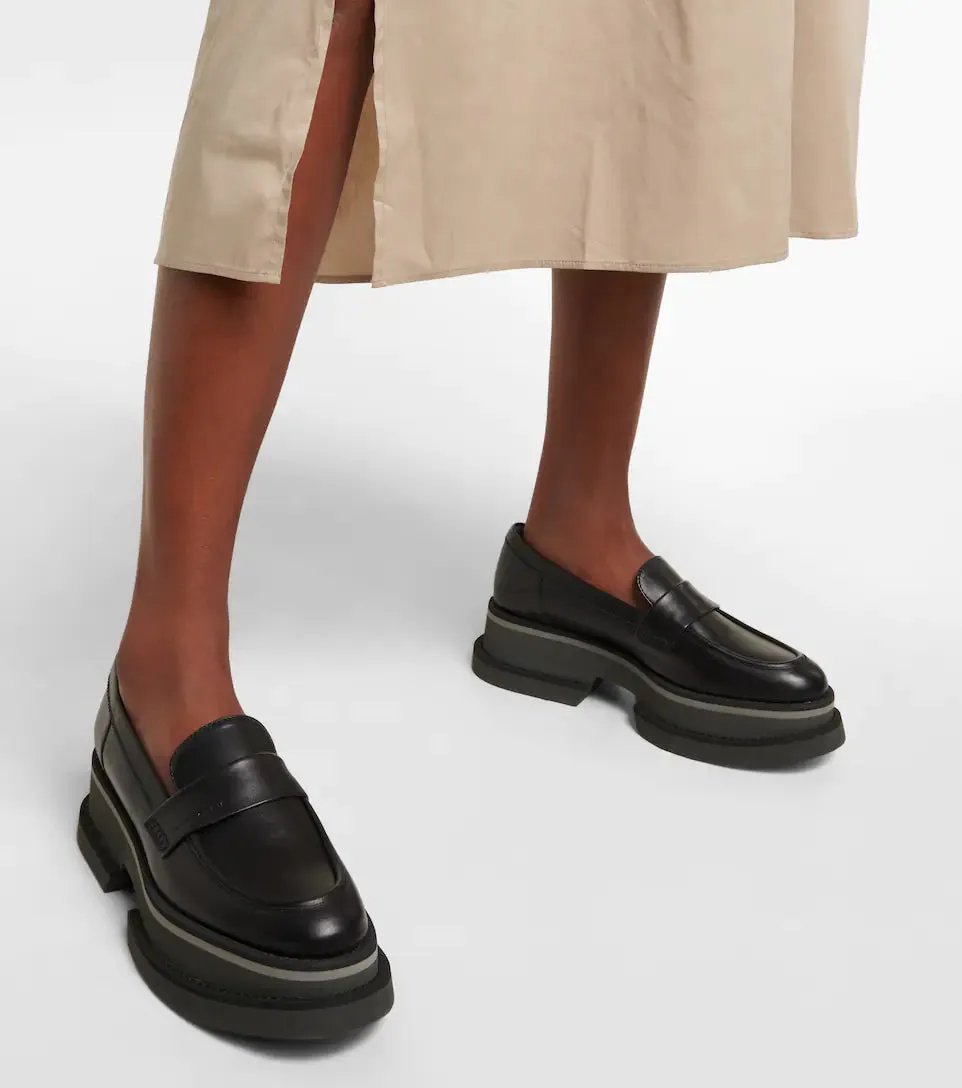 Banel Platform Leather Loafer