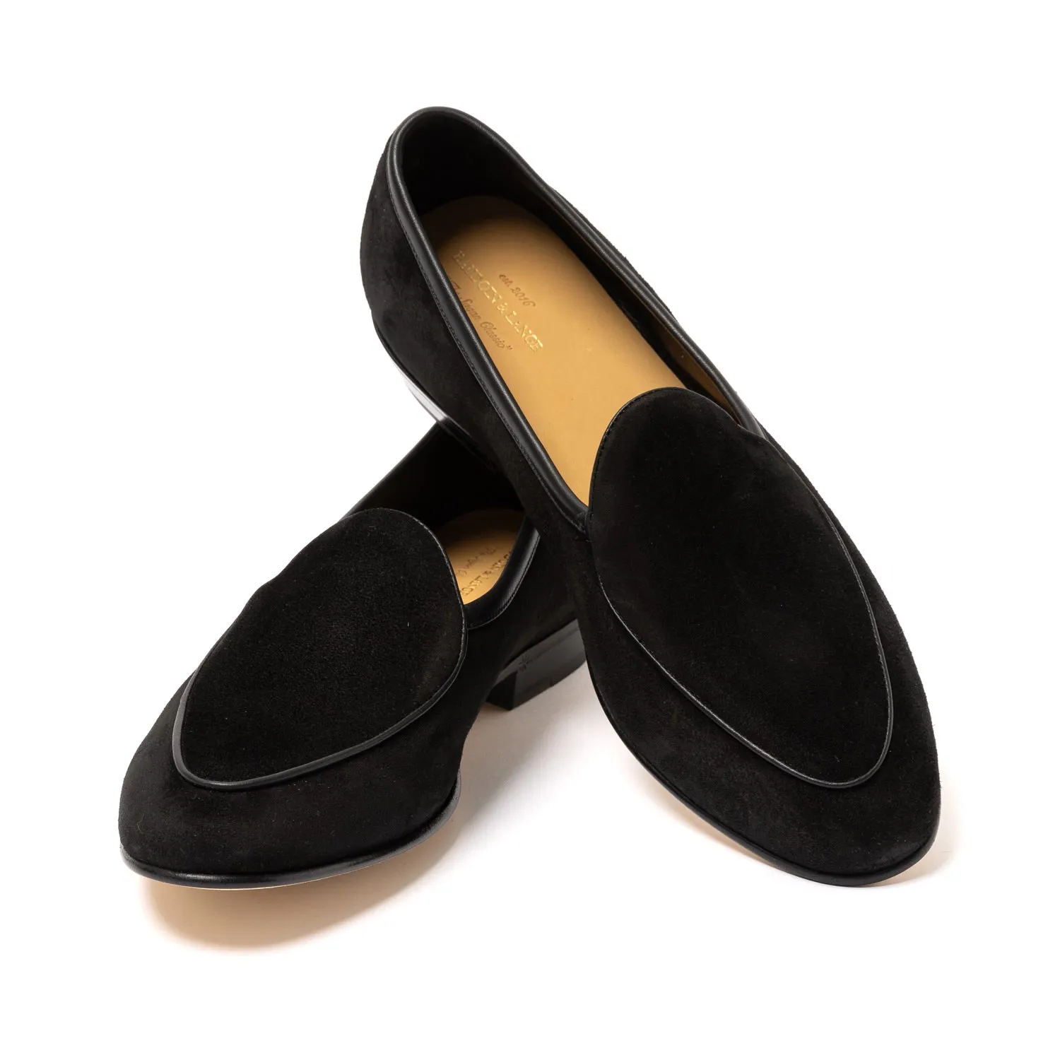 Baudoin & Lange x MJ: Sagan Loafer "Classic" made of Calf Suede - handmade
