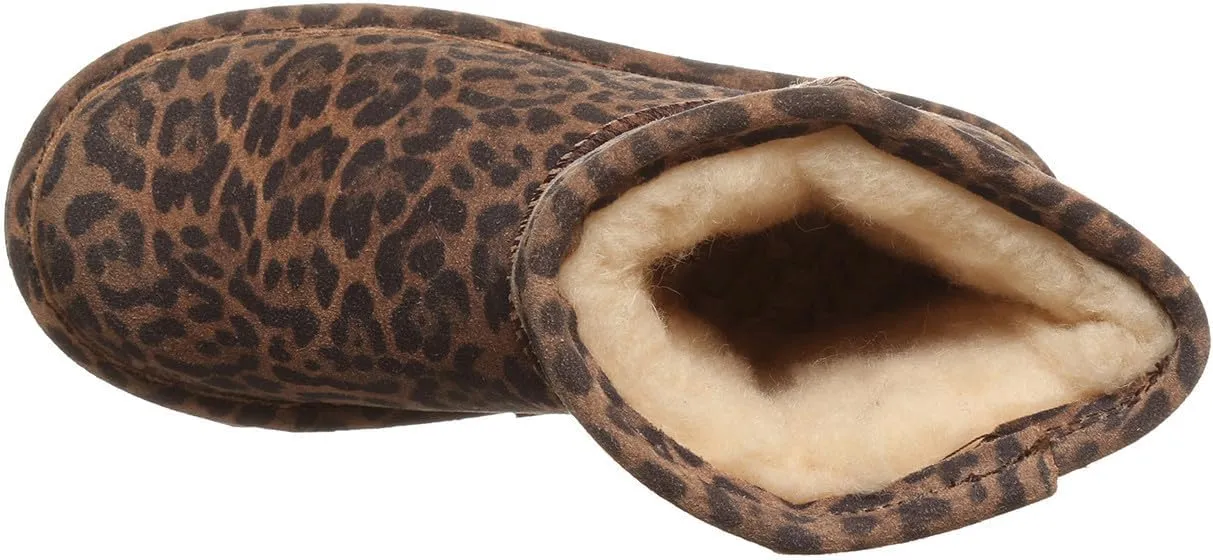 BEARPAW Elle Exotic Youth Multiple Colors | Youth's Boot Classic Suede | Youth's Slip On Boot | Comfortable Winter Boot