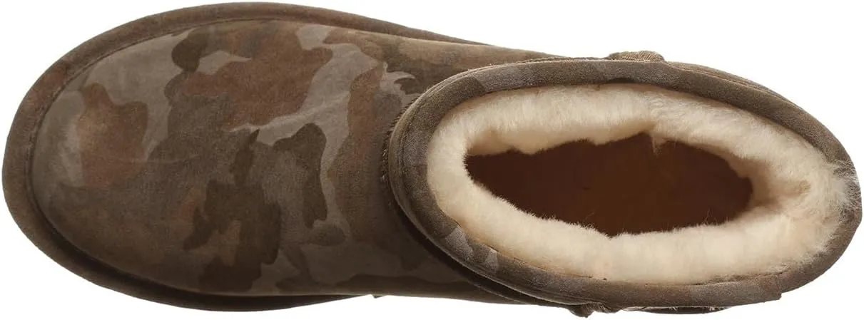 BEARPAW Women's Aleesa Exotic Multiple Colors | Women's Ankle Boot | Women's Slip On Boot | Comfortable Winter Boot
