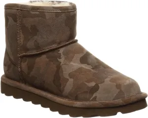 BEARPAW Women's Aleesa Exotic Multiple Colors | Women's Ankle Boot | Women's Slip On Boot | Comfortable Winter Boot