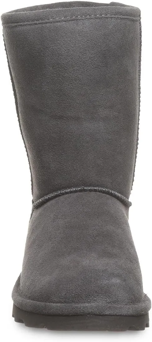 BEARPAW Women's Elle Short Multiple Colors | Women's Boot Classic Suede | Women's Slip On Boot | Comfortable Winter Boot