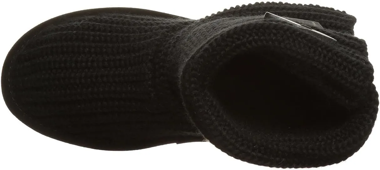 BEARPAW Women's Knit Tall Multiple Colors | Women's Fashion Boot | Women's Slip On Boot | Comfortable Winter Boot