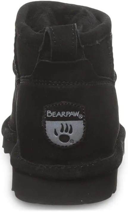 BEARPAW Women's Shorty Multiple Colors | Women's Ankle Boot | Women's Slip On Boot | Comfortable Winter Boot