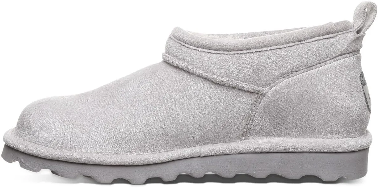 BEARPAW Women's Super Shorty Vegan Boot | Women's Ankle Boot | Women's Slip On Boot | Comfortable Winter Boot