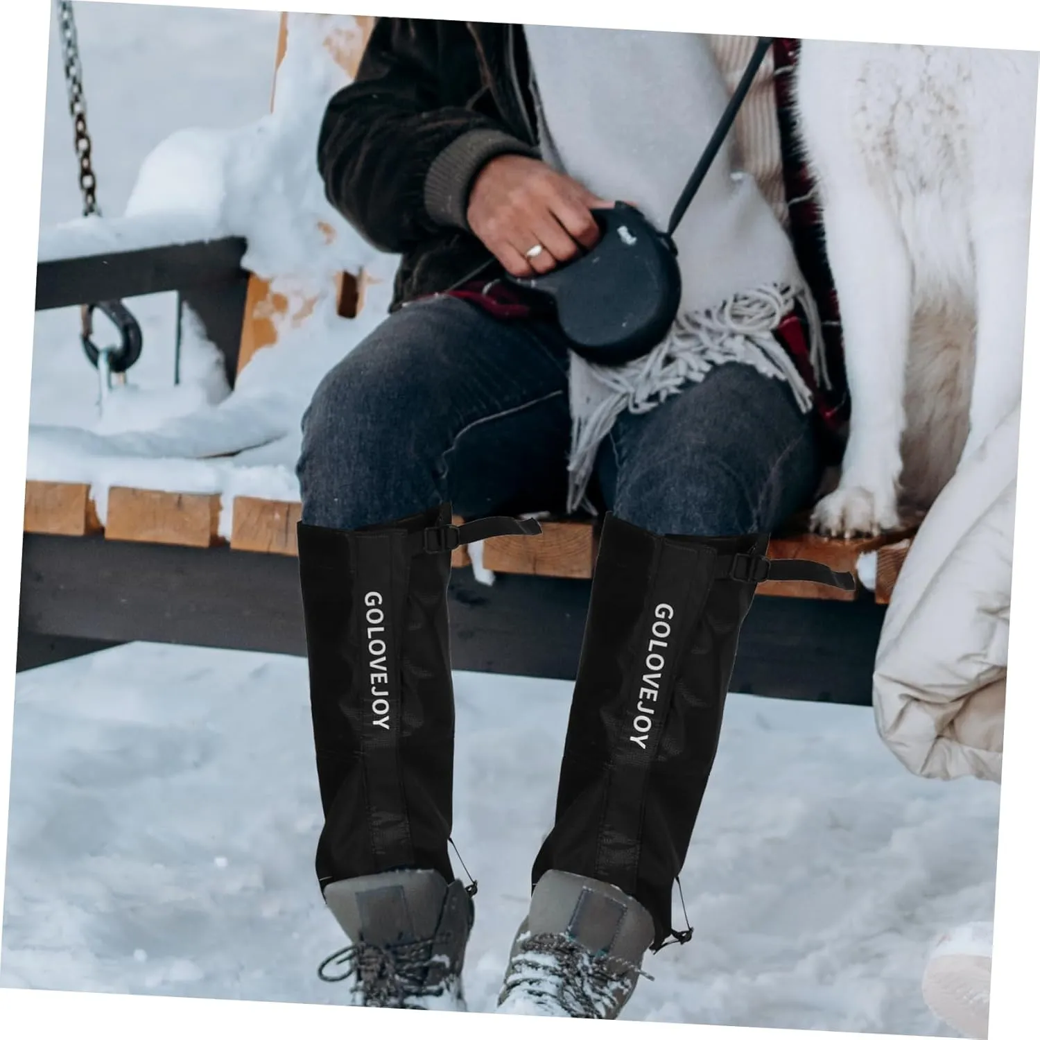 BESPORTBLE Snow Boots Gaiter Camping Gear Hiking Accessory for Waterproof Leg Gaiters Outdoor Snow Legging Gaiter