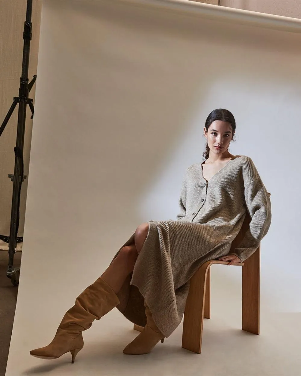 Bodil wrinkled boot